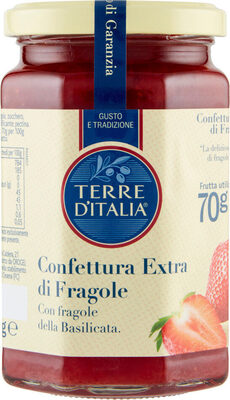 中的糖分和营养成分 Terre d italia carrefour