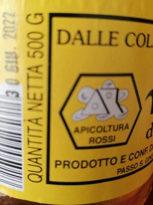 Gula dan nutrisi di dalamnya Apicoltura rossi