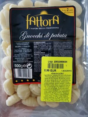 Sucre et nutriments contenus dans Fattora