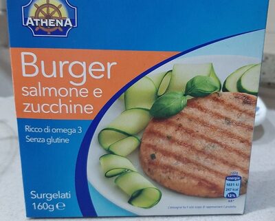 Burger di salmone