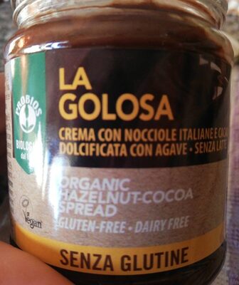 Sucre et nutriments contenus dans La golosa bio