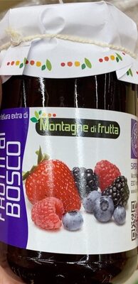 Azúcar y nutrientes en Montagne di frutta