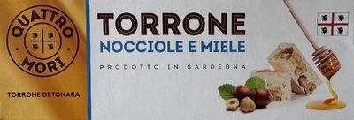 Zucker und Nährstoffe drin Torrone di tonara