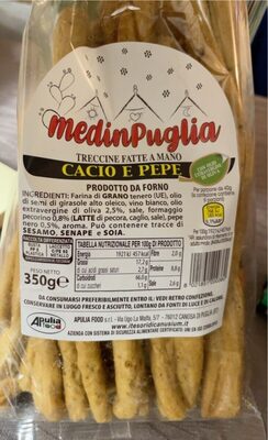 糖質や栄養素が Medinpuglia