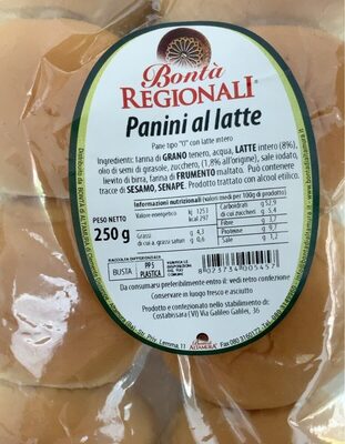 Azúcar y nutrientes en Bonta regionali