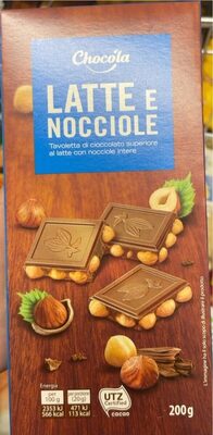 Cioccolato alle nocciole