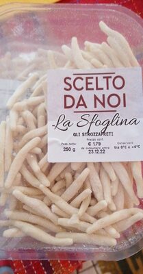 Sugar and nutrients in Scelto da noi