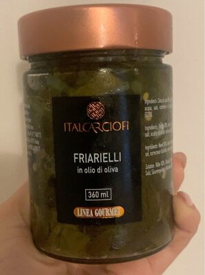 Gula dan nutrisi di dalamnya Italcarciofi