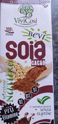 Boisson vegetale au cacao