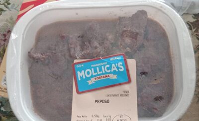 Azúcar y nutrientes en Mollica s