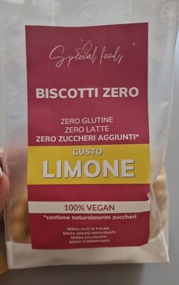 Sucre et nutriments contenus dans Biscotti limone senza zuccheri aggiunti