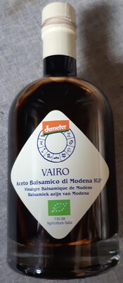 Sucre et nutriments contenus dans Vairo