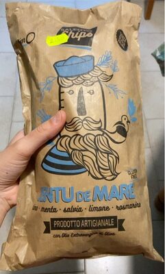 Sugar and nutrients in Salento chips