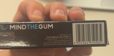 Sucre et nutriments contenus dans Mind the gum