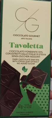 Sucre et nutriments contenus dans Cioccolato gourmet