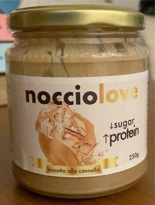 Sugar and nutrients in Nocciolove