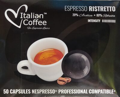 Gula dan nutrisi di dalamnya Italian coffee