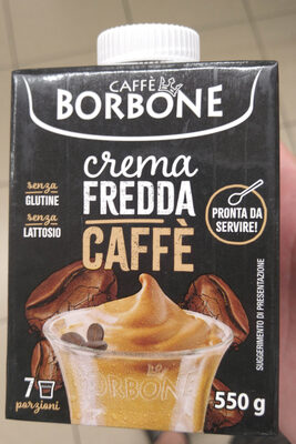 中的糖分和营养成分 Caffe borbone