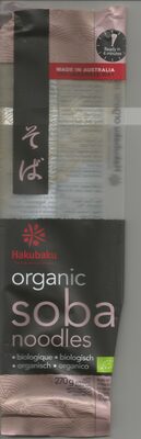 Sucre et nutriments contenus dans Hakubaku