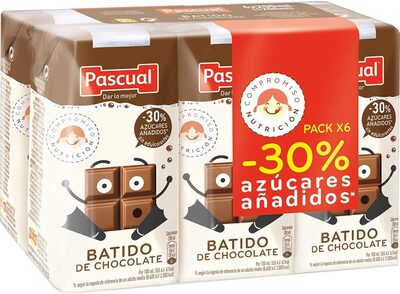 Sucre et nutriments contenus dans Pascual