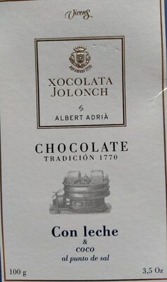 Sugar and nutrients in Xolocata jolonch