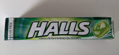 Sucre et nutriments contenus dans Halls