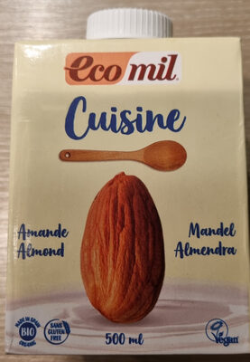 Preparation culinaire aux amandes