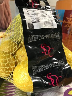 中的糖分和营养成分 Monte pilones