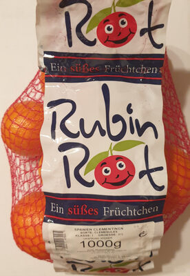 Zucker und Nährstoffe drin Rubin rot