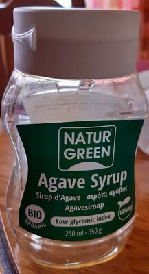 Sucre et nutriments contenus dans Natur green