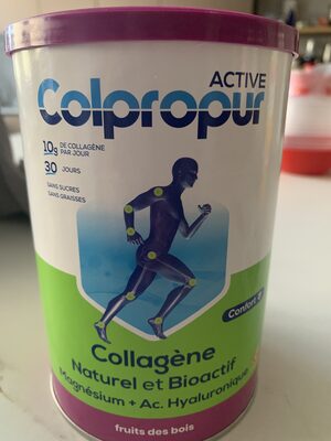 Sucre et nutriments contenus dans Colpropur active