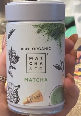 Suhkur ja toitained sees Matcha and co