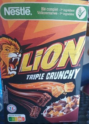 Sucre et nutriments contenus dans Lion triple crunchy