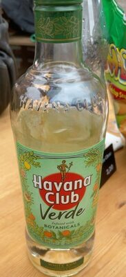 Zucker und Nährstoffe drin Havanna club