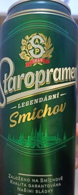 Sucre et nutriments contenus dans Staropramen