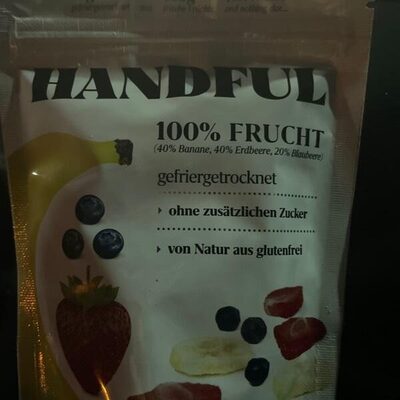 Zucker und Nährstoffe drin Handful