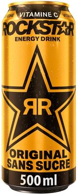 Sucre et nutriments contenus dans Rockstar