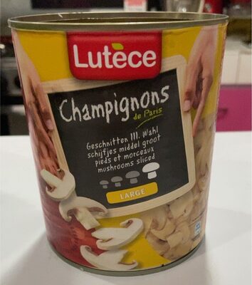 Sucre et nutriments contenus dans Lutece