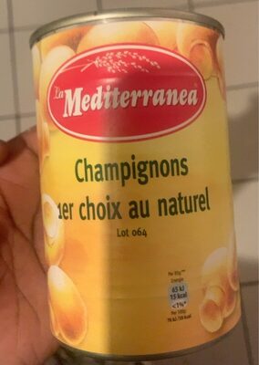 Champignons de paris en conserve