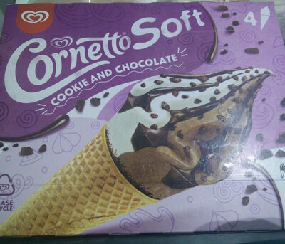 Azúcar y nutrientes en Cornetto soft