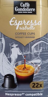 Sucre et nutriments contenus dans Caffe gondoliere