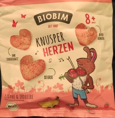 Zucker und Nährstoffe drin Biobim