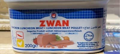 Zucker und Nährstoffe drin Zwan