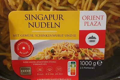 Zucker und Nährstoffe drin Orient plaza