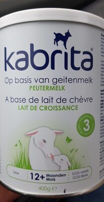 Sucre et nutriments contenus dans Kabrita