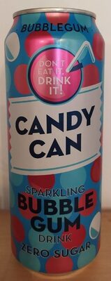 Sucre et nutriments contenus dans Candy can