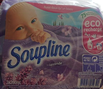 Sucre et nutriments contenus dans Soupline