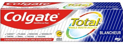 Sucre et nutriments contenus dans Colgate