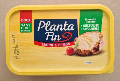 Sugar and nutrients in Planta fin