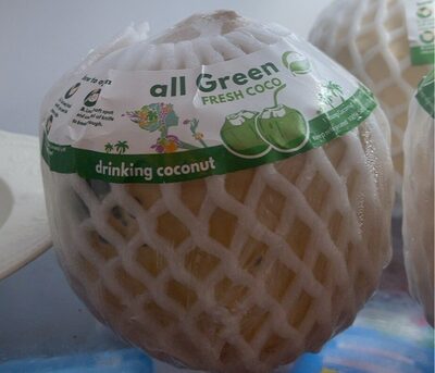 Sucre et nutriments contenus dans All green